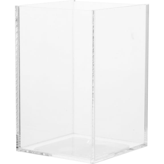 ETHZZLE Clear Fish Tank Acrylic Aquarium Desktop 1 Set for Pet Supply