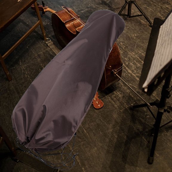 ETHZZLE Delicate Cello Cover with Dustproof Function for Home Use 1Pack