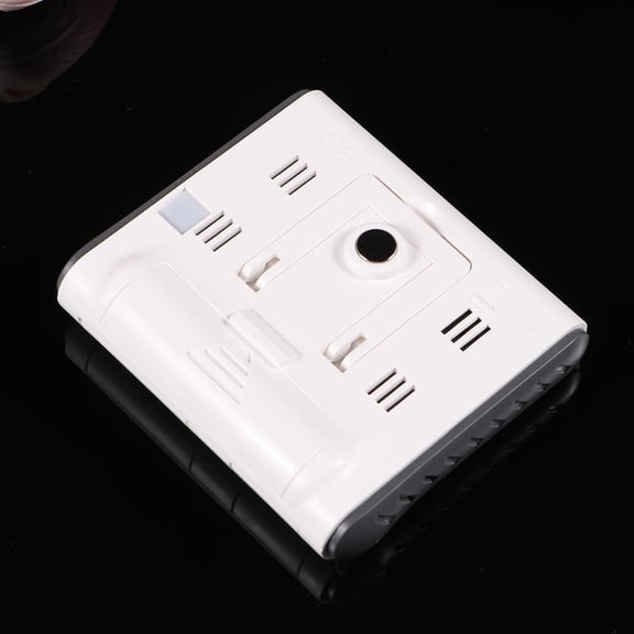 ETHZZLE Digital Kitchen Timer with Large LCD Display and Loud Alarm for Cooking and Timing Activities White Plastic 3 Keys 1 Count