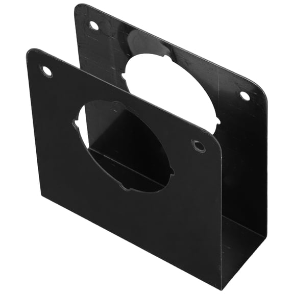 ETHZZLE Door Lock Cover Plates Black Stainless Steel Security Plate for Home Improvement
