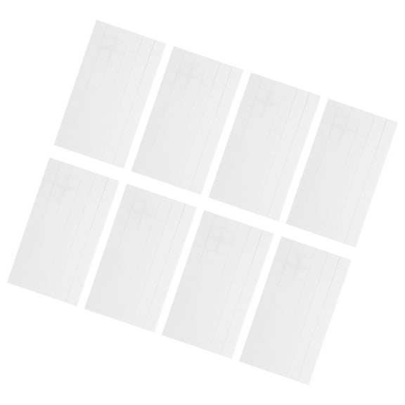ETHZZLE Double-Sided White Foam Squares for Crafting, Mounting, and Decorative Projects