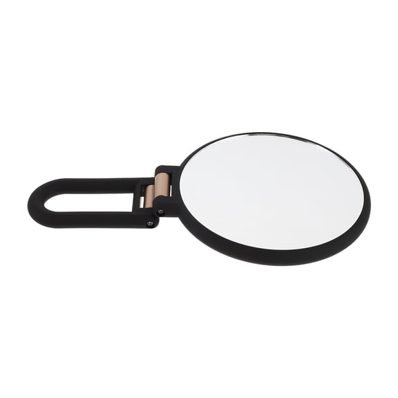 ETHZZLE Double Sided Makeup Vanity Mirror Black with Flexible Rotation and High Definition Reflection