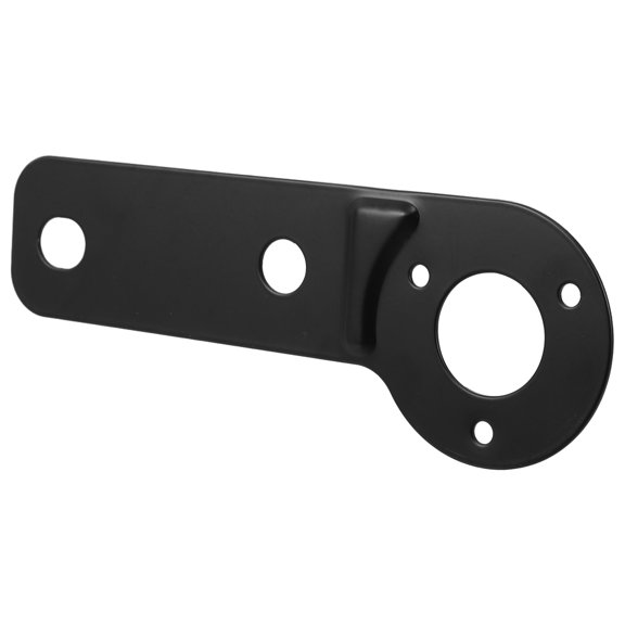 ETHZZLE Trailer Side Brackets Trailer Wiring Harness Mounting Bracket Black 1Pack