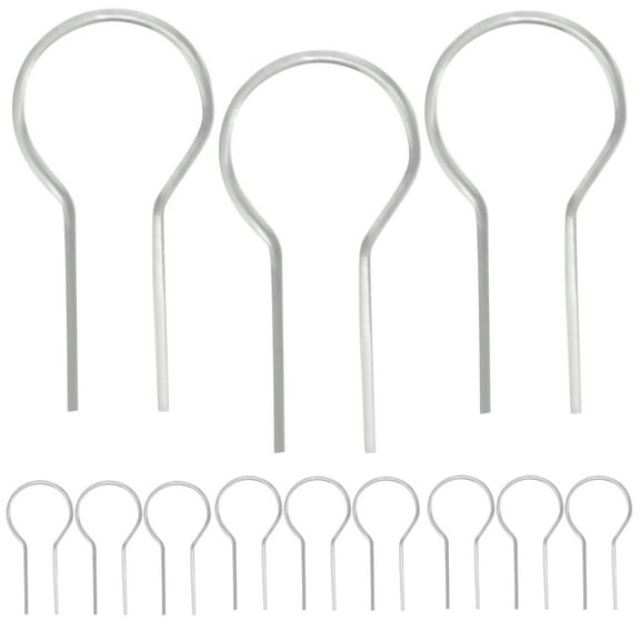 ETHZZLE 100Pcs Hanging Burning Durable Plated Silver Metal Kiln Tool for Ceramic At Home