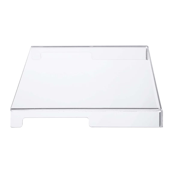 ETHZZLE Transparent Acrylic Keyboard Cover Protector, 1 Piece Skin for Laptop and Desktop Keyboards