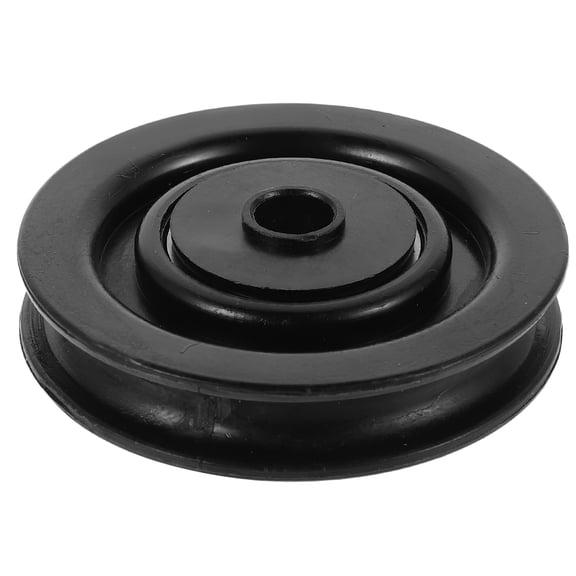 ETHZZLE Wear Resistant Black Nylon Bearing Pulley for Exercise and Fitness Equipment