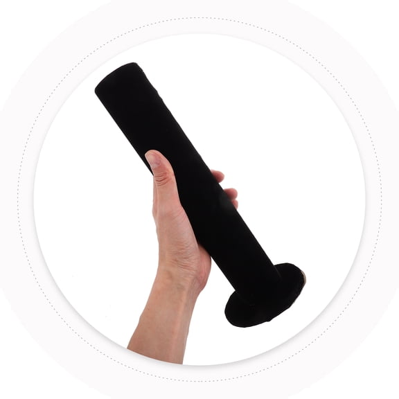 ETHZZLE Space Saving Black Hair Hoop Holder and Vertical Headband Storage Rack