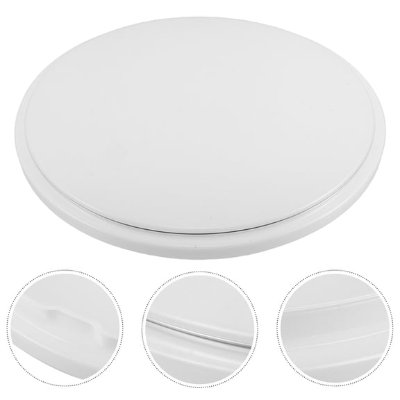 ETHZZLE White Round Ceiling Light Shade Replacement for Bathroom Kitchen Fixtures