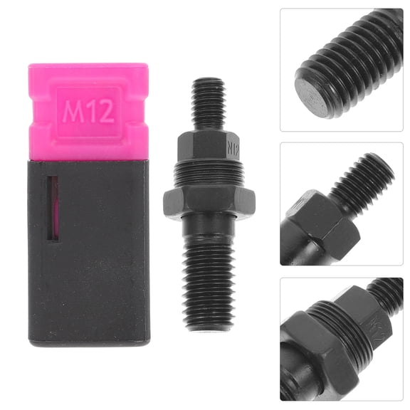 ETHZZLE Professional Rivet Nut Mandrel Tip Replacement in Black Steel for Repairing Projects