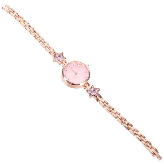 ETHZZLE Fashion Accessories Ladies Wrist Watches Pink Quartz Movement 1Pack Daily Wear Decoration