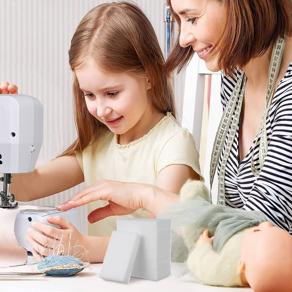 ETHZZLE Felting Supplies White High Density Sponge Easy Storage and Use