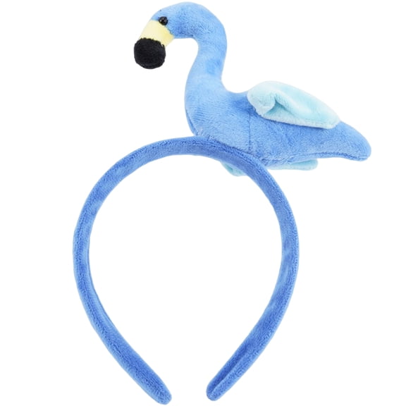 ETHZZLE Flamingo Headdress Eye-Catching Decor for Hawaiian Festivals
