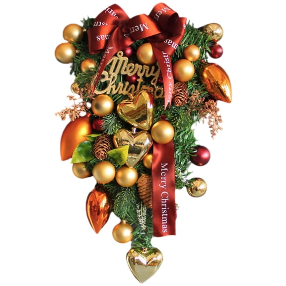 ETHZZLE Indoor Wreath Plastic Decorative Multi Color For Home Decoration 1Pcs