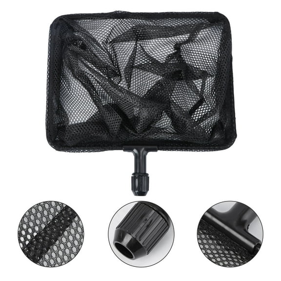 ETHZZLE Fishing Net with Retractable Pole and Durable Fine Mesh Coating for Easy Fish Catching
