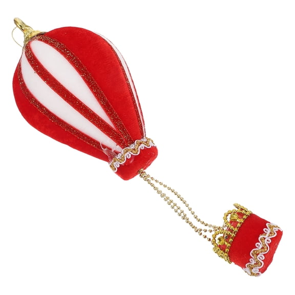 ETHZZLE Foam Hot Air Balloon Ornament Lightweight Festive Decor for Christmas