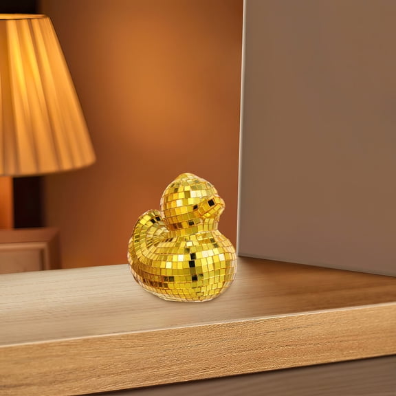 ETHZZLE Decorative Glass Figurine with Unique , Foam Material Home Decor Piece