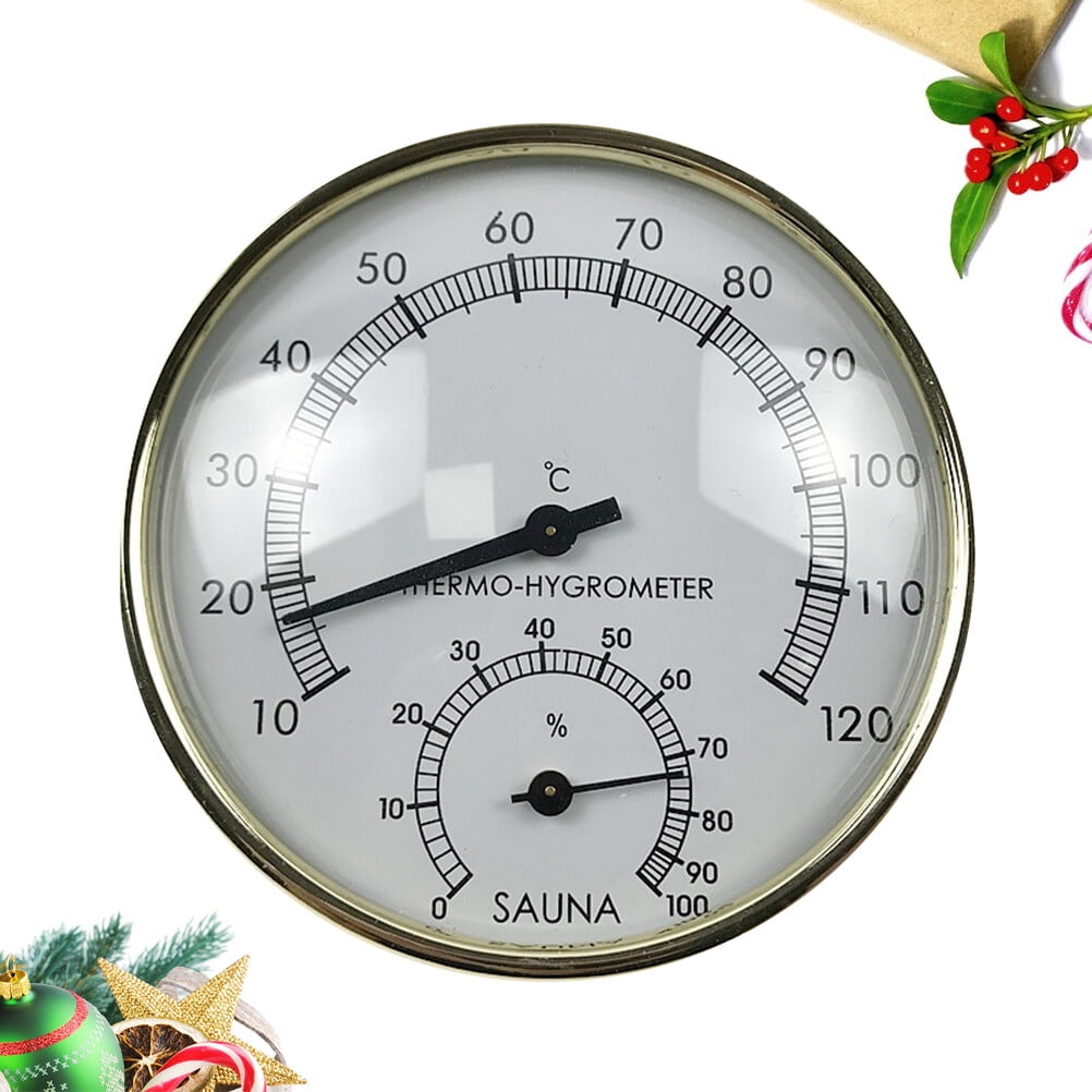 ETHZZLE Modern Analog Hygrometer for Precise Indoor Humidity Monitoring and Accurate Climate Control