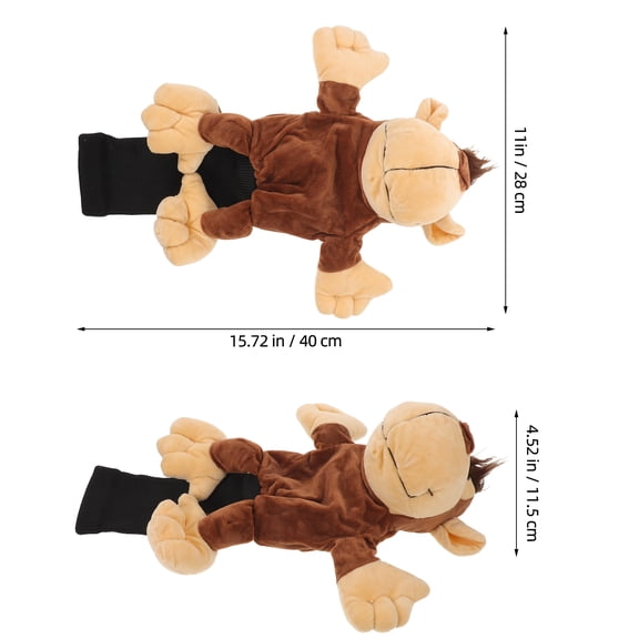 ETHZZLE Golf Driver Headcover: Cute Wood Cover - Monkey Shape Novelty Head Protector Stuffed Animal Cover - Golfing Accessories For Social Gathering Festival