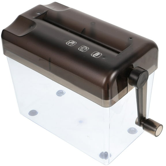 ETHZZLE Grey Handheld Shredder for Home Use, ABS Material, Easy to Operate and Portable Design