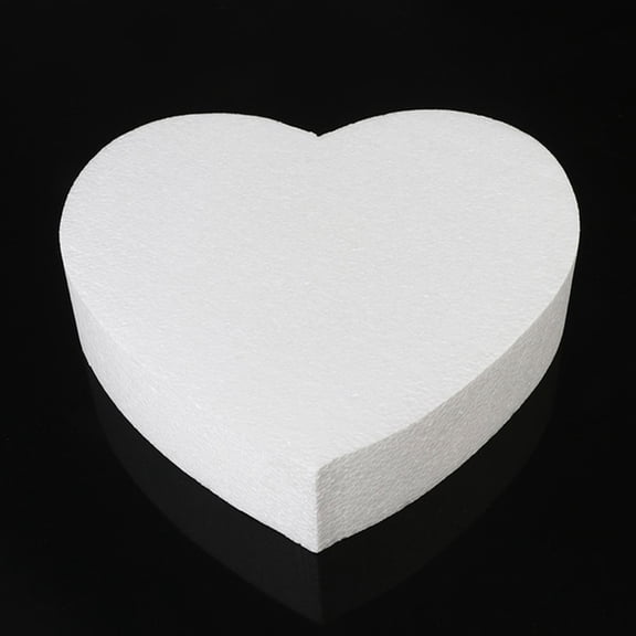 ETHZZLE Foam Heart Cake Dummy for Cake Decorating and Photography Prop