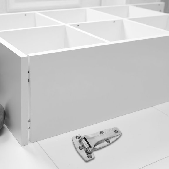 ETHZZLE Marine Grade Stainless Steel Heavy Duty T Hinges for Cabinet and Boat Doors