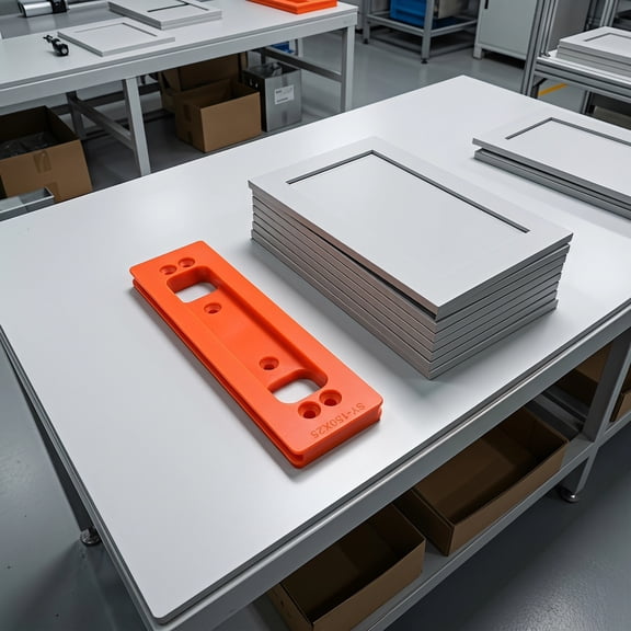 ETHZZLE Heavy-Duty Zinc Alloy 6" Door Hinge Jig, Concealed Hinge Template