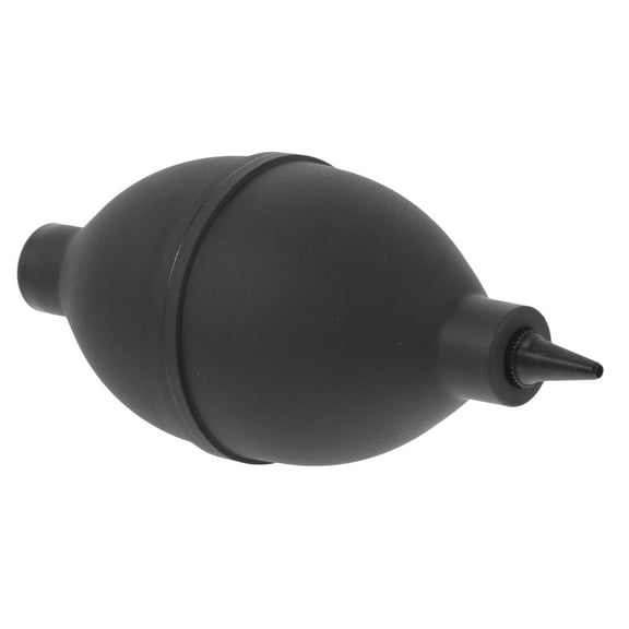 ETHZZLE Black Air Blower for Camera Lens and Computer Cleaning with Soft Silicone Bulb