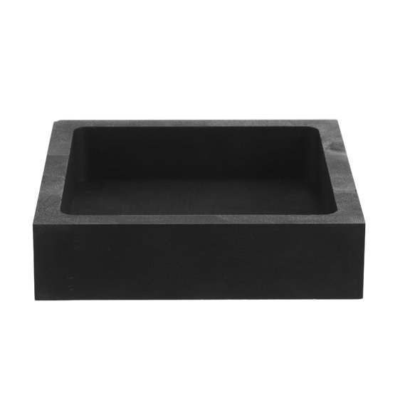 ETHZZLE High Purity Black Graphite Ingot Mold for Jewelry Metal Casting and Refining Processes