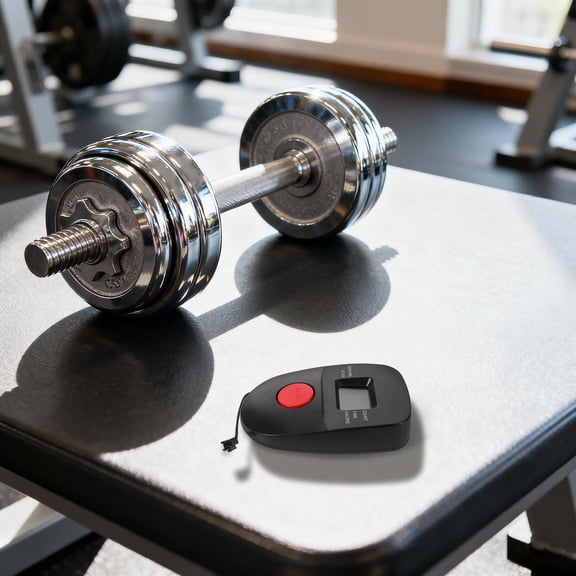 ETHZZLE Workout Tracker Counter with LCD Screen for Precise Rep Counting in Home Gym