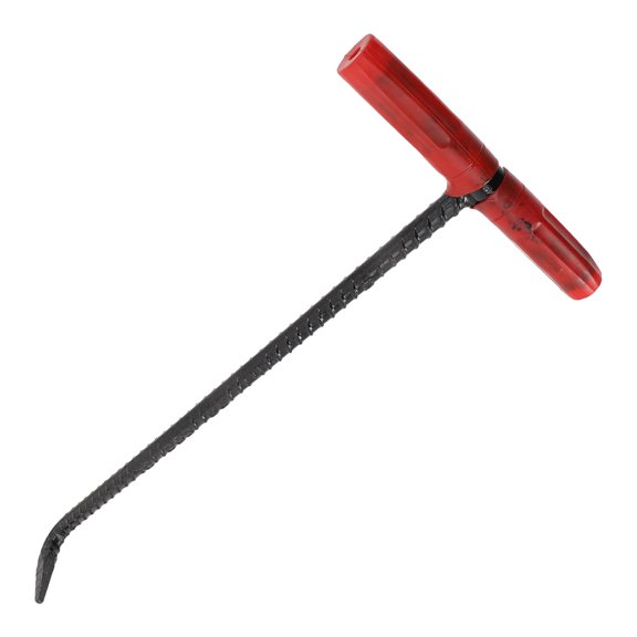 ETHZZLE Handheld Manhole Cover Lifting Hook with Comfortable Steel Grip