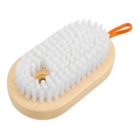 ETHZZLE Household Scrub Brush 1Pack Multifunctional Liquid Cleaning Soft Bristles For Shoes