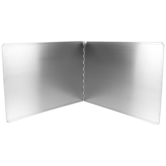 ETHZZLE Stainless Steel Splatter Guard for Sink Heat Insulation Folding Design