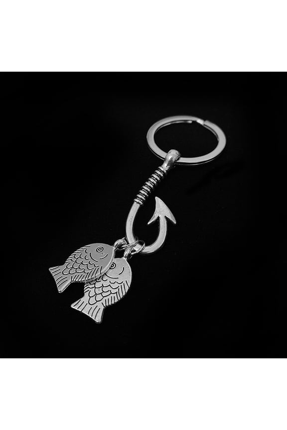 Keychain Accessories Dad Fishing Keychain 1Pack Bag Decoration for Father