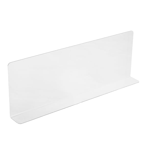 ETHZZLE Kitchen Sink Splash Guard Acrylic Transparent Barrier for Splash Proof Countertop