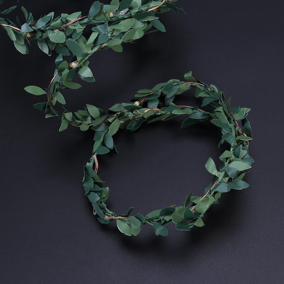 ETHZZLE LED Leaf ng Lights Battery Operated Copper Wire Gar for Indoor Decoration