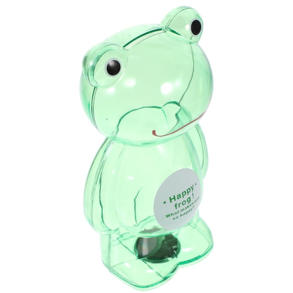 ETHZZLE Cash Saving Box Desktop Organizer Light Green Plastic 1Set