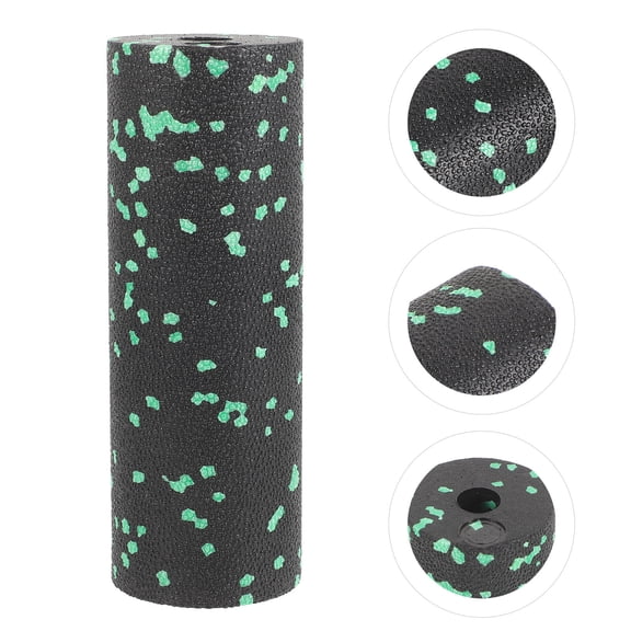 ETHZZLE Lightweight Green Yoga Massaging Roller for Muscle Release and Fitness Training