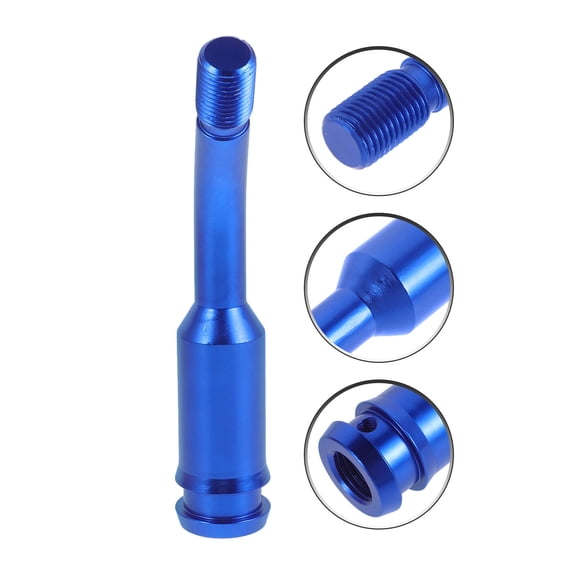 ETHZZLE Comfortable Adjustable Gear Shift Extension Blue Aluminum for Bike