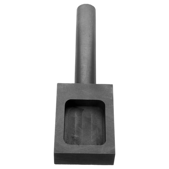 ETHZZLE Graphite Metal Casting Mold with Narrow Slot Design, Perfect for Melting Aluminum, Brass, Copper Metals