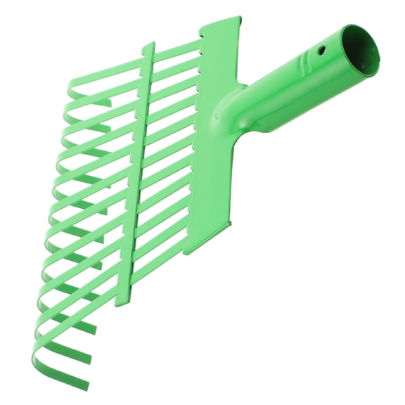 ETHZZLE Tines Garden Leaf Rake Head Manganese Alloy Outdoor Cleanup Tool