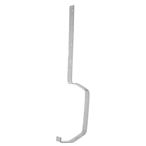 ETHZZLE Metal Plated Silver Gutter Rack with Durable Frame for Roof Gutter Protection and Support