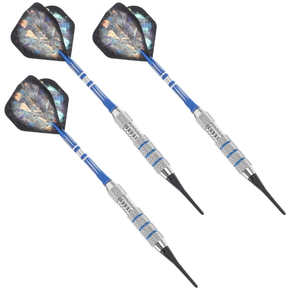 ETHZZLE 1Set Lightweight Metal Tip Dart Supplies with Better Grip for Home and Outdoors