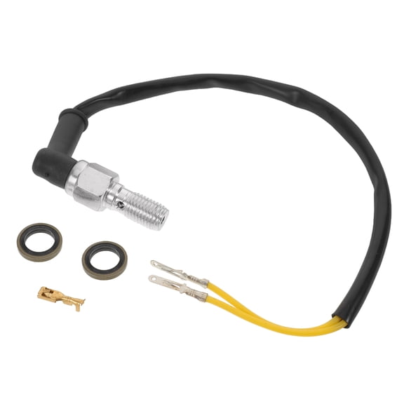 ETHZZLE Universal Rear Stop Light Switch for Motorcycles Atvs and Mopeds with Waterproof Housing