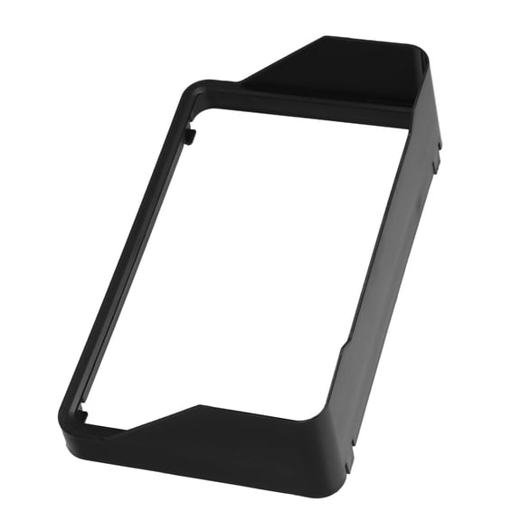 ETHZZLE Universal Black Motorcycle Dash Screen Glare Reducer with Rain Shield Feature