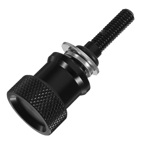ETHZZLE Motorcycle Seat Screw Quick Release Bolt Black Aluminum Alloy Rear Seat Hardware