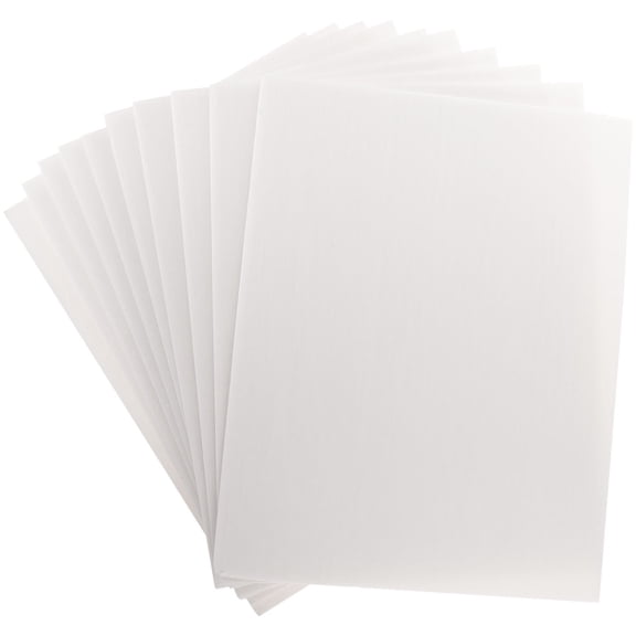 ETHZZLE 10Sheets Flexible White Foam Board Sheets for Crafting and Display