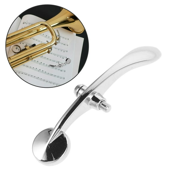 ETHZZLE Musicians Trumpet Water Key Spit Valve 1 Set Silver Alloy Fastening and Drainage
