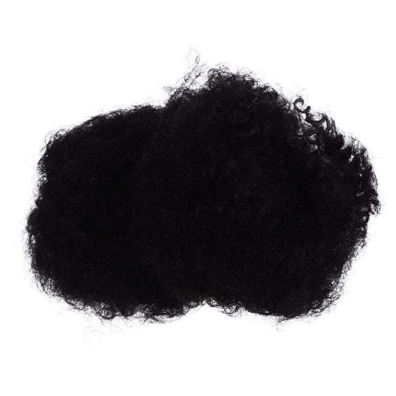 ETHZZLE Natural Black Real Human Hair Bulk for Locs Durable Dreadlock Extensions for Wig Upgrading