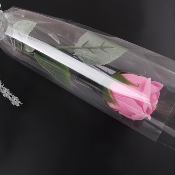 ETHZZLE Neighbors Hostess Clear BOPP Cellophane Wrap Roll for Moisture and Packaging, Transparent Film