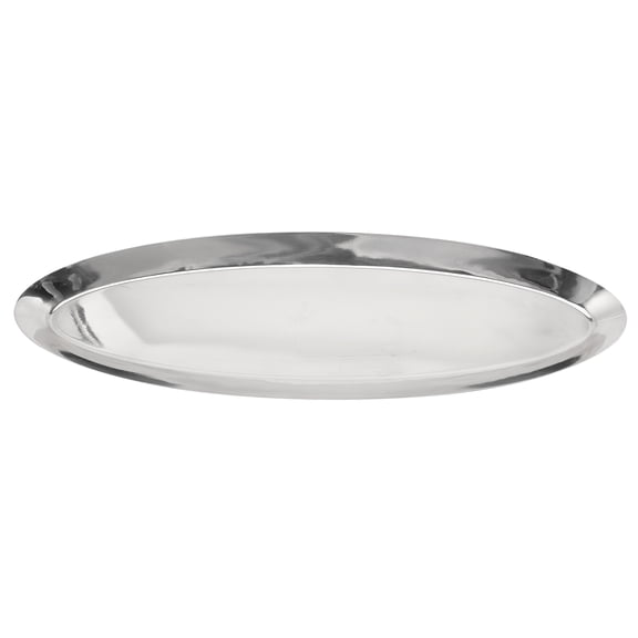 ETHZZLE Stainless Steel Dishes Silver Fish Storage Plate 1Pcs